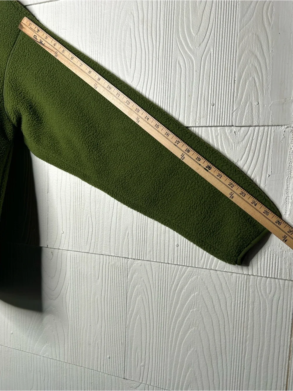 The North Face Olive Green Half-Zip Fleece Pullover